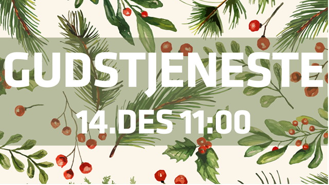 Gudstjeneste 14.des