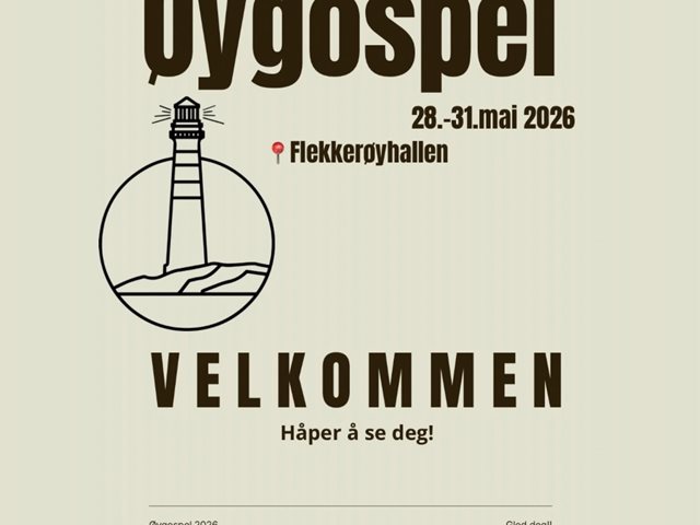 Øygospel! 28.-31.mai
