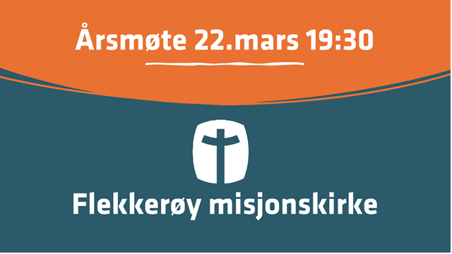 Årsmøte 22.mars 19:30