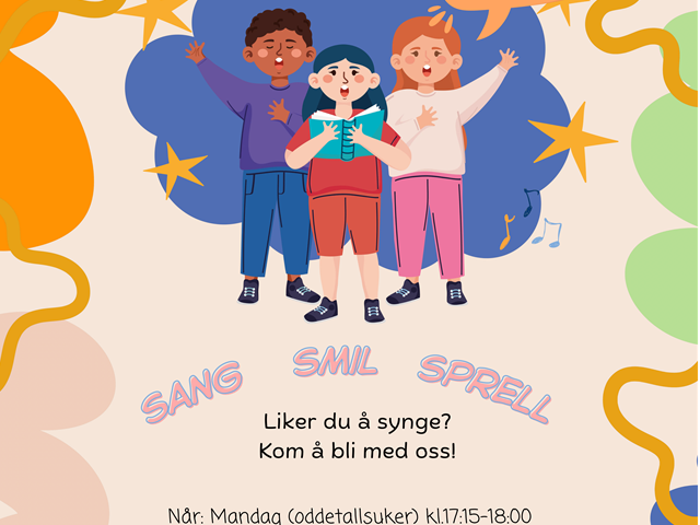 Barnekor - ny dag og oppstartsdato