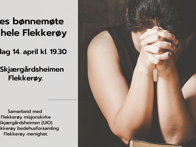 Felles bønnemøte på Skjærgårdsheimen