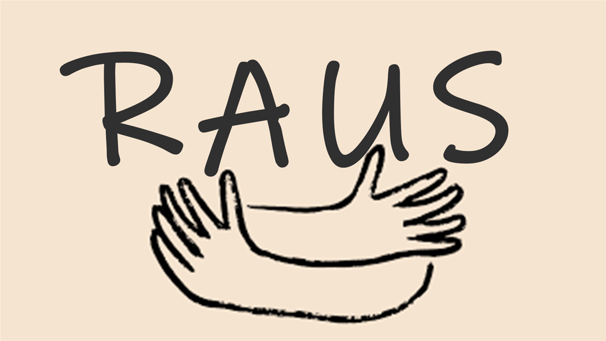 raus